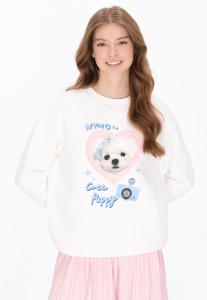 Толстовка myMo Sweatshirt, Offwhite/Off-White