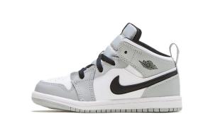 Кроссовки Jordan 1 Mid Light Smoke Grey TD