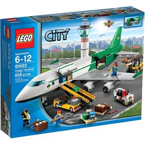 Конструктор аэропорт City Collection Aviation Logistics, 601 деталь, 1000 штук, 60022 LEGO