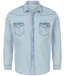 Рубашка Rock Creek Jeans, светло синий