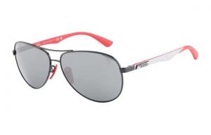 Scuderia Ferrari Aviator Frame Sunglasses RayBan, черный