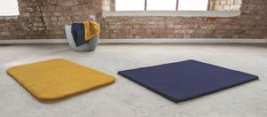 Коврик для ванной Rhomtuft Aspect прямоугольный 50х60см цвет нефрит, зеленый