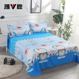 Yalu Комплект постельного белья, 4 предмета, 180x220 см, простыня, пододеяльник