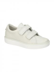 Ecco Белые кроссовки на липучках