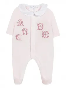 Пижама с вышивкой и длинными рукавами Tartine Et Chocolat, розовый