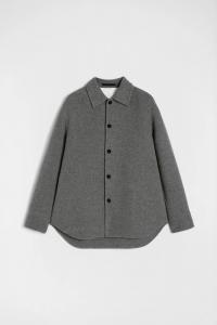 Шерстяная куртка Jil Sander, серый