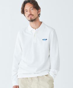 Поло с длинными рукавами Double L, логотипом Katahdin и японским кроем.