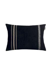 Чёрная декоративная наволочка квадратная Musterring