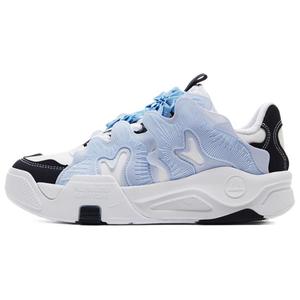 PEAK Низкие, износостойкие, противоскользящие кроссовки для скейтбординга, женские, белые, синие, черные