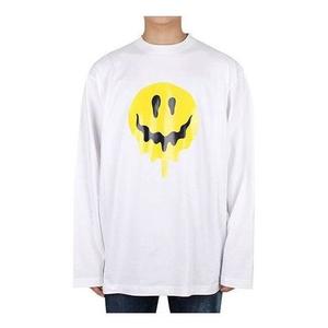 Футболка drip peace t-shirt large fit 'white' Balenciaga, белый