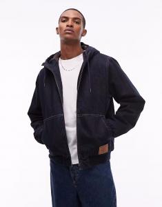 Джинсовая куртка Dulcey с капюшоном темно-синего цвета Element