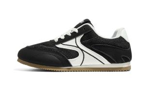 Дышащие и износостойкие кроссовки немецкой армии с низким верхом для женщин RENBEN, Black