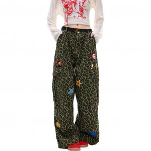 NEVER RULE Джинсы Unisex Image Color Moderate Wide Leg