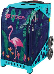 Спортивная сумка ZUCA - Фламинго (бирюзовая оправа)