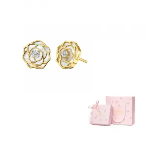 Disney Серьги-гвоздики из серебра 925 пробы