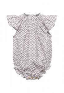 Комбинезон PRINT Mango Kids, слоновая кость