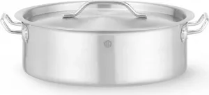 Низкая кастрюля с крышкой, , 14,1 л, âŒ€360x(H)139 мм HENDI