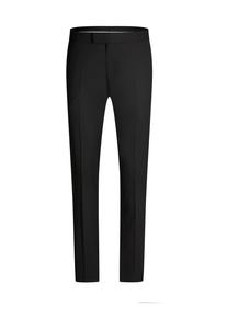 STRELLSON Узкие брюки со складками 'Matt' в черном цвете