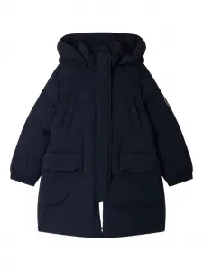 Пуховик с капюшоном Bonpoint, синий