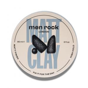 Матовая глина для мужчин для фиксации волос на день Men Rock Matt Clay, 90 мл