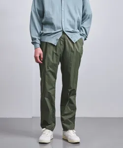 Непревзойденные водоотталкивающие нейлоновые брюки свободного кроя United Arrows, цвет Olive