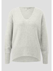 Вязаный свитер в цвете 02W0_cream QS