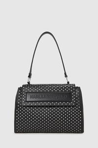 Кожаная сумка Karl Lagerfeld, черный