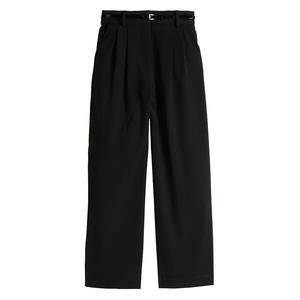 Широкие брюки индивидуального кроя со съемным поясом для девочек 7–16 лет IZ Byer, черный