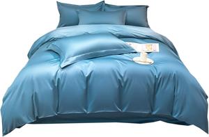 Generic Комплект постельного белья хлопковый Blue