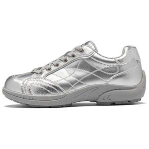 Низкие повседневные туфли 3 см женские AGSDON, Silver