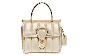 COACH Сумка через плечо из телячьей кожи