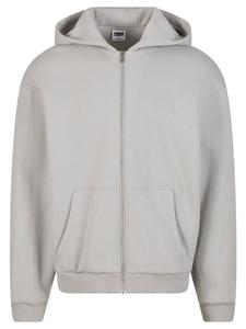Переходная куртка Urban Classics Zip-Kapuzenpullover, цвет lightasphalt