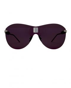 Солнцезащитные очки-авиаторы Givenchy, цвет Palladium & Crystal