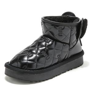 Нескользящие, водостойкие, легкие, амортизирующие, теплые детские ботинки. ABC KIDS, черный