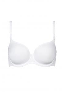 Бюстгальтер с чашкой-разделителем современный джоан Mey, белый