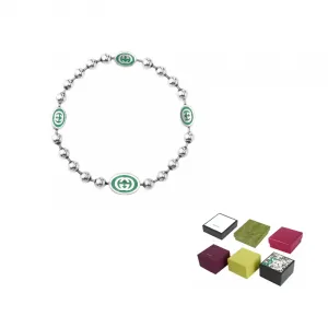 Переплетающаяся цепь G Boule браслет GUCCI