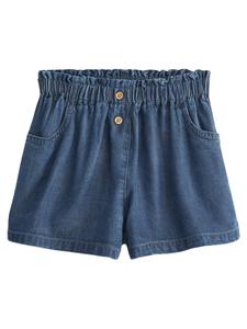 Широкие брюки Next, синий деним