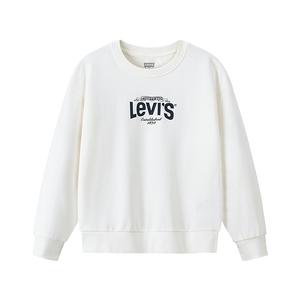Levis Левис толстовка утепленная белый/красный/синий для подростков