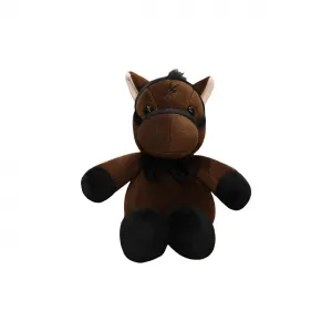 Плюшевая кукла Five Flower Horse высотой 28 см Velvet Mill, темно-коричневый