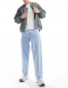 Голубые мешковатые джинсы Jack & Jones alex