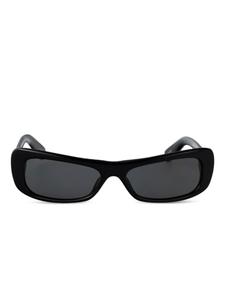 Jacquemus rectangle-frame солнцезащитные очки, черный