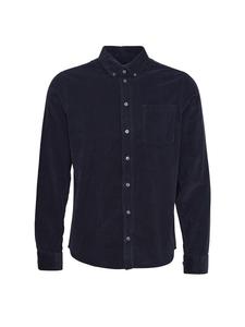 Рубашка CASUAL FRIDAY aus Cord, темно-синий