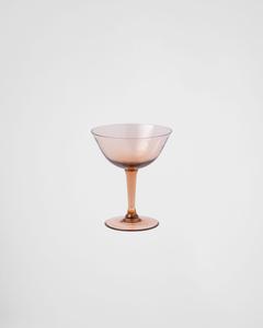 Набор из двух хрустальных бокалов для шампанского в форме "кубок" - Нью-Йорк Prada, прозрачный