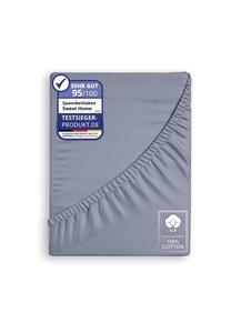 Простыня на резинке Cofi, 90x200 см, серый