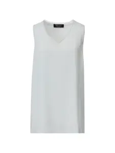 Майка из крепдешина Fabiana Filippi, синий