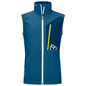 Жилет из софтшелла Ortovox Berrino Vest, цвет Mountain Blue