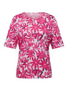 Розовая футболка Rabe