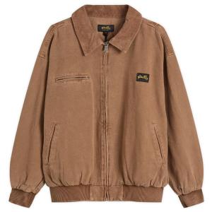 Куртка-Бомбер с воротником "грубого шея" Stan Ray, Washed Acorn