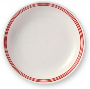 Certified International Dockside суповая миска из красной керамики - набор 4 шт, 23 см, 1 л, в морском стиле