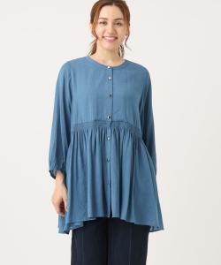 Туника со сборками Eur3, цвет Blue(55)